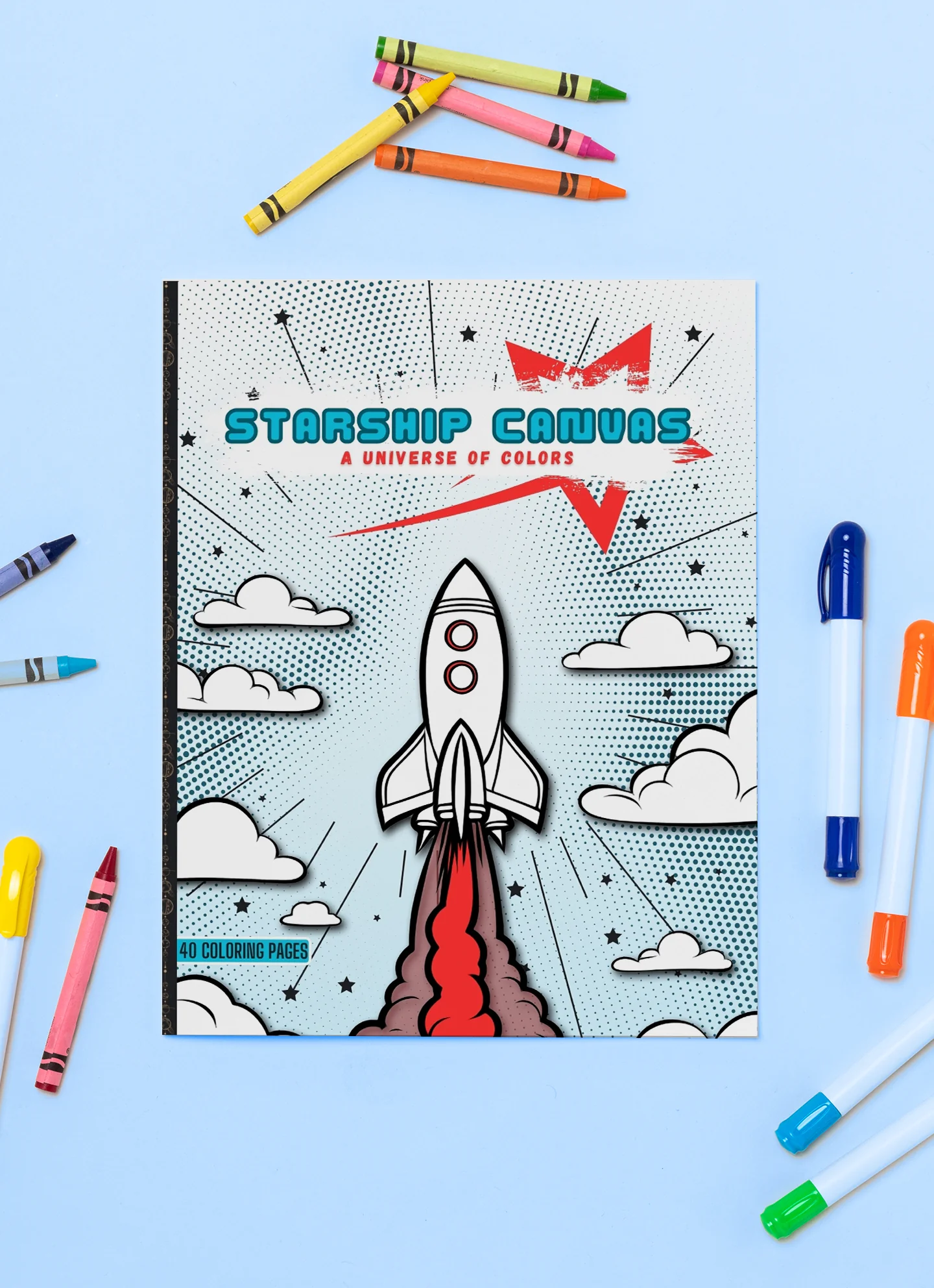 Starship Canvas – A Universe of Colors detail image